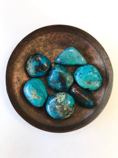 Chrysocolla Tumbled Stone
