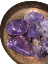 Load image into Gallery viewer, Amethyst Tumbled Stone
