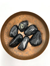 Load image into Gallery viewer, Black Tourmaline Semi Tumbled Stone - Large
