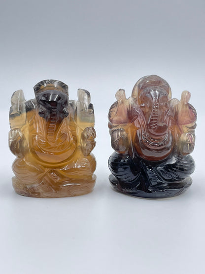 Ganesh - Brown Fluorite