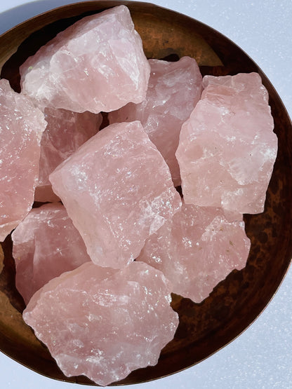 Rose Quartz - Rough Small