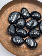 Load image into Gallery viewer, Black Tourmaline Tumbled Stone - Extra Quality
