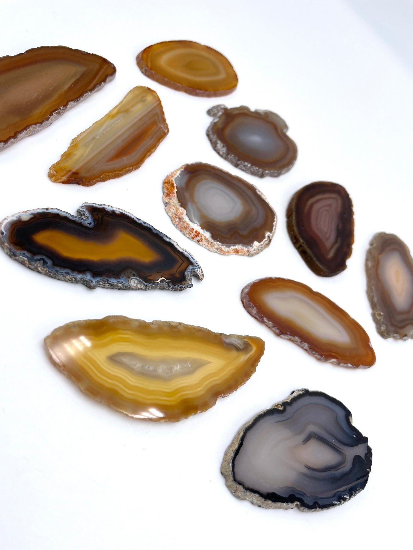 Natural Agate Mini Slice