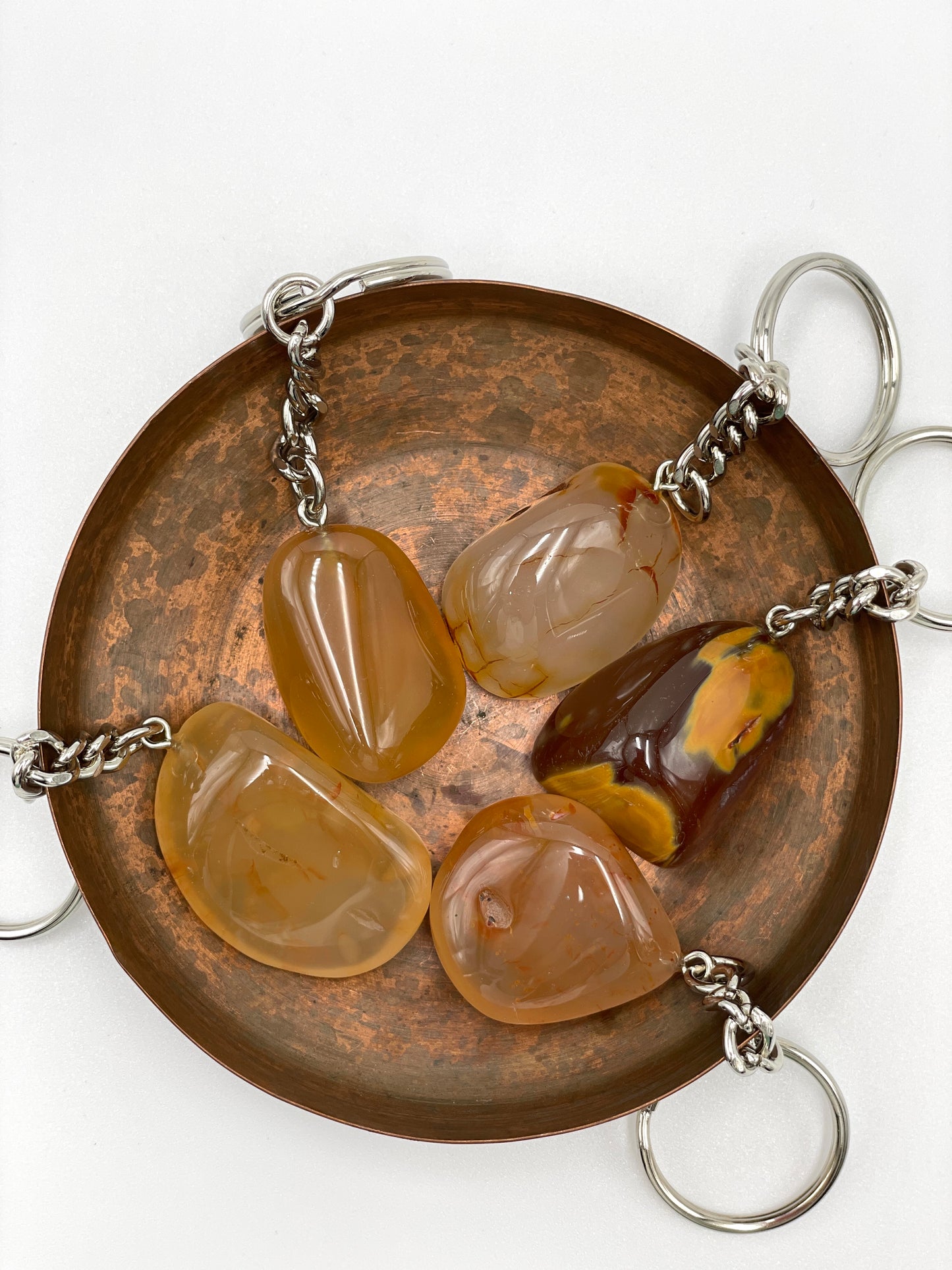 Carnelian Keyring