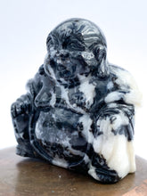 Load image into Gallery viewer, Zebra Jasper Buddha
