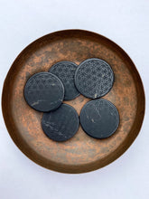 Load image into Gallery viewer, Shungite Flower of Life Sticker
