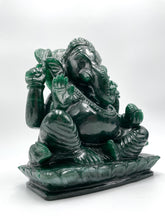 Load image into Gallery viewer, Green Aventurine Ganesh - Large
