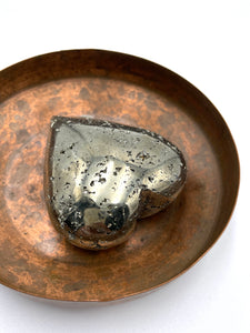 Pyrite Heart Large
