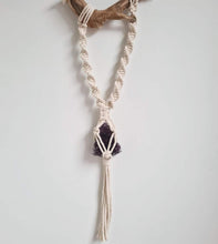 Load image into Gallery viewer, Macrame - Amethyst
