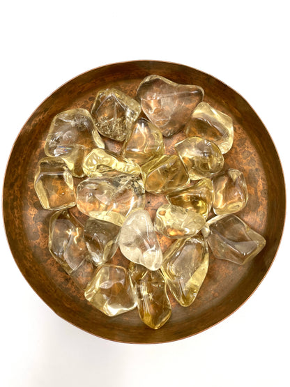 Citrine (Natural) Tumbled Stone