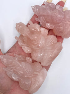 Ganesh - Rose Quartz