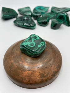Malachite Polished Bubble - K