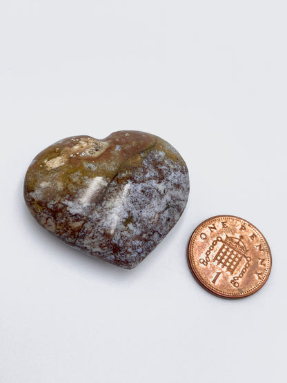 Ocean Jasper Heart