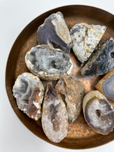 Load image into Gallery viewer, Agate Mini Druzy Geode
