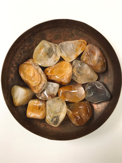 Golden Healer Quartz Tumbled Stone