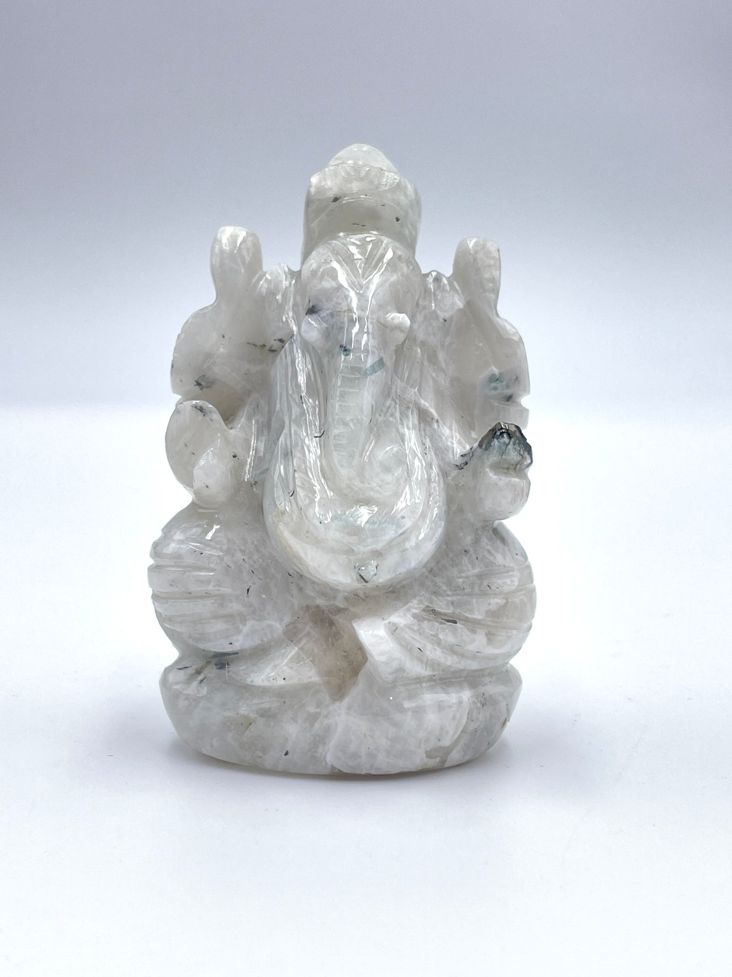 Ganesh - Rainbow Moonstone