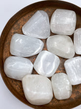 Load image into Gallery viewer, Selenite Tumbled Stone

