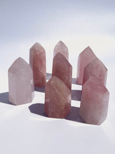 Rose Quartz Polished Point