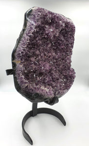 Amethyst on Metal Stand - Extra Large