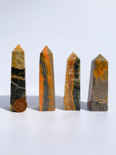 Load image into Gallery viewer, Bumblebee Jasper Obelisk
