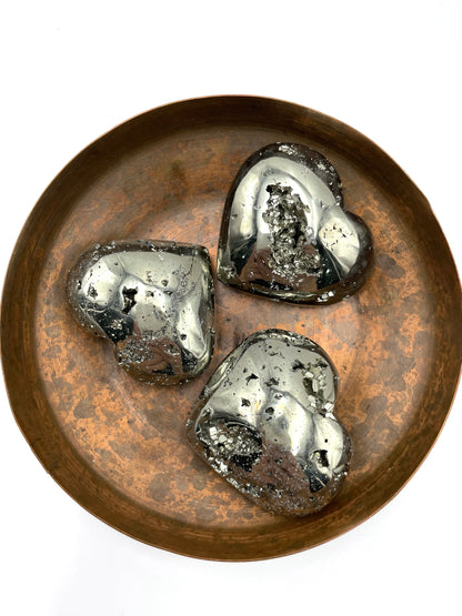 Pyrite Heart Small