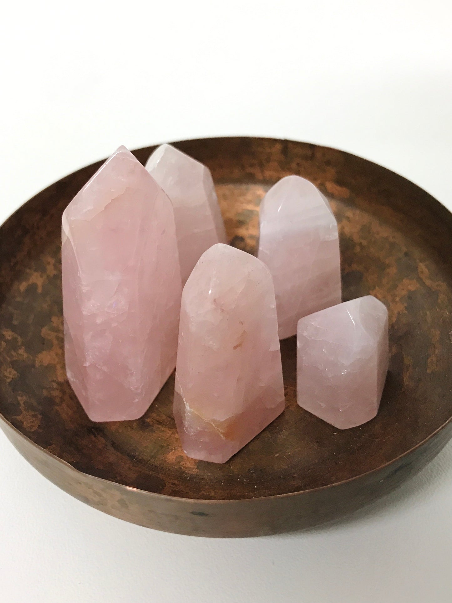 Rose Quartz Mini Polished Point