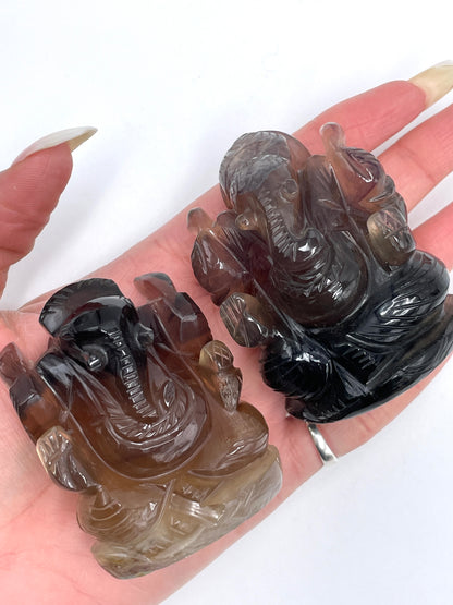 Ganesh - Brown Fluorite