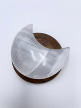 Load image into Gallery viewer, Selenite Crescent Moon (Imperfect)
