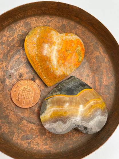 Bumblebee Jasper Heart