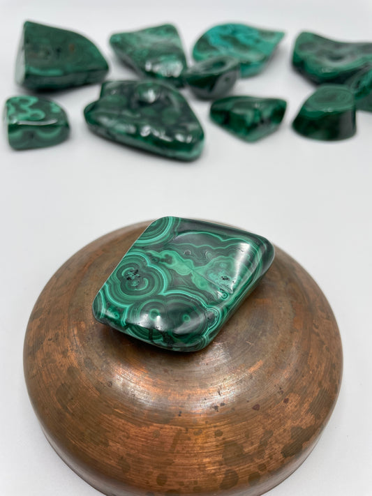 Malachite Polished Bubble - G