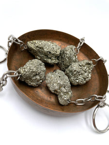 Pyrite Keyring