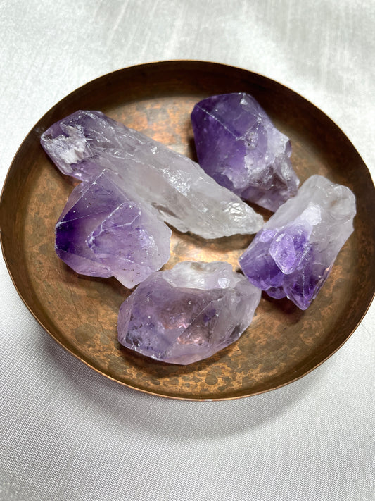 Amethyst Rough Points