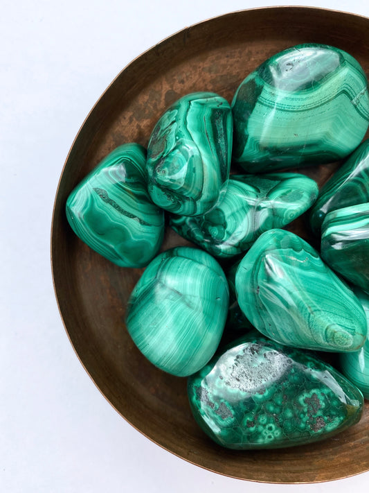 Malachite Tumbled Stone