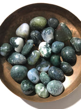 Load image into Gallery viewer, Moss Agate Tumbled Stone

