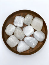 Load image into Gallery viewer, Selenite Tumbled Stone
