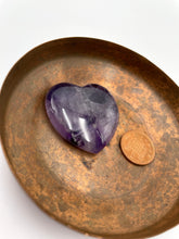 Load image into Gallery viewer, Amethyst Dogtooth Polished Heart
