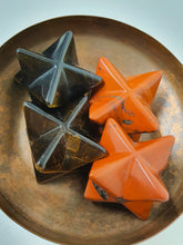 Load image into Gallery viewer, Merkaba - Tigers Eye, Red Jasper
