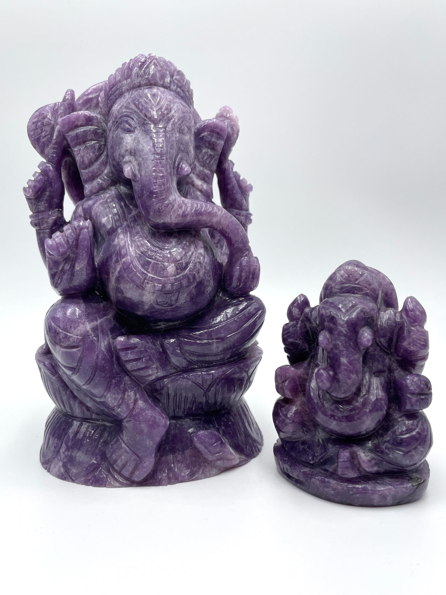 Lepidolite Ganesh - Large