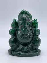 Load image into Gallery viewer, Ganesh - Dark Green Aventurine
