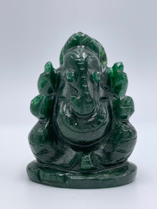 Ganesh - Dark Green Aventurine