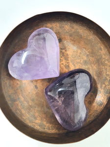 Amethyst Polished Heart