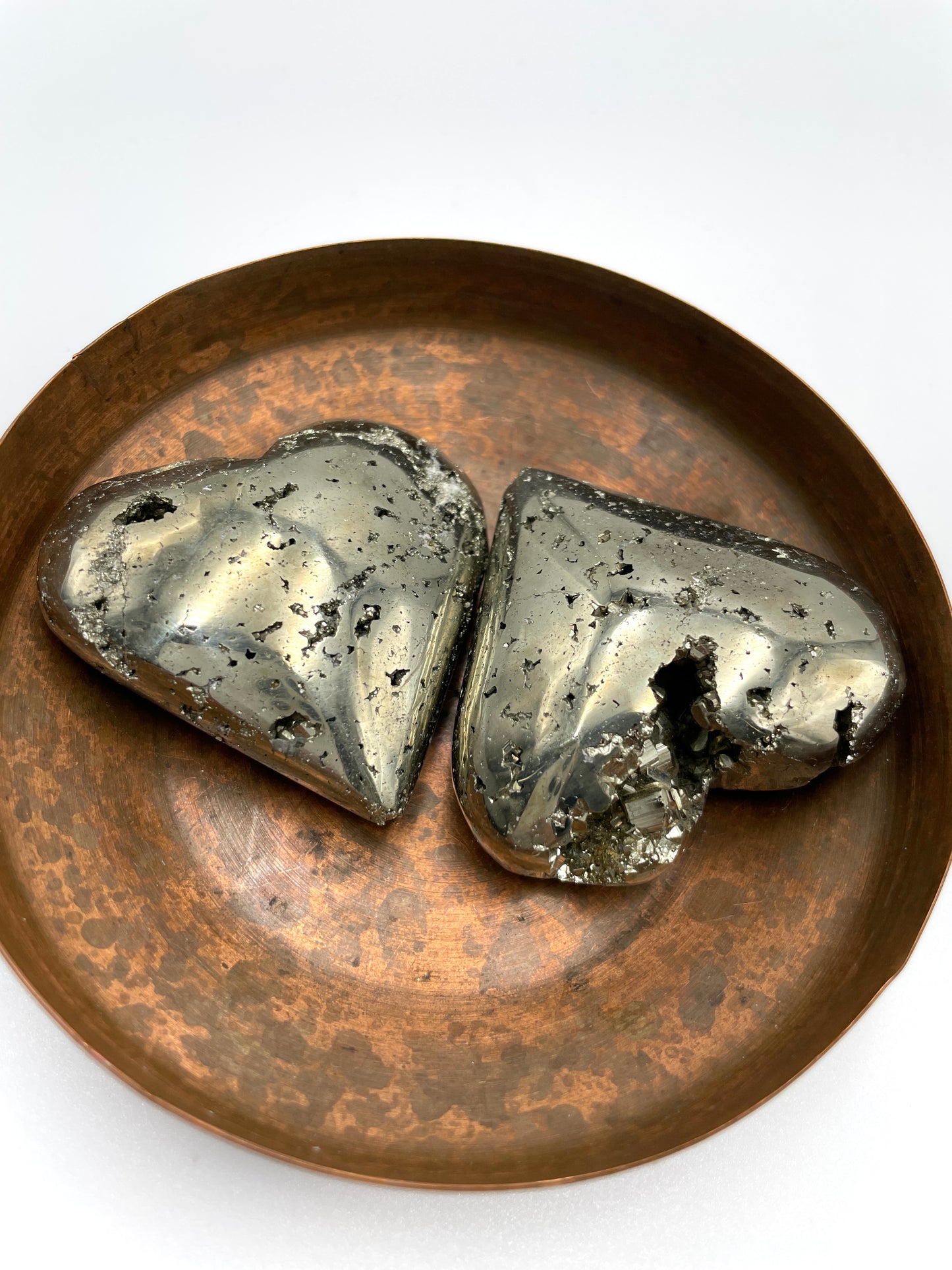 Pyrite Heart Medium