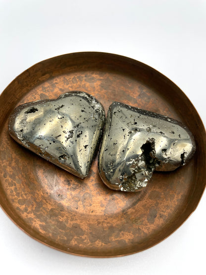Pyrite Heart Medium