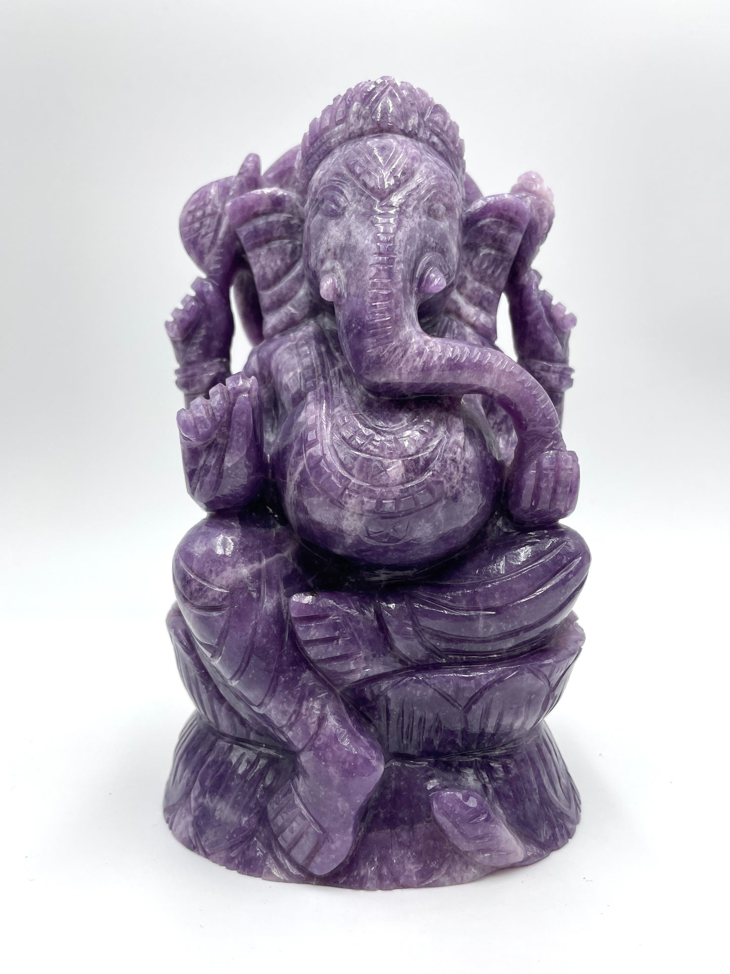 Lepidolite Ganesh - Large