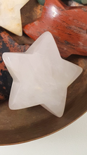 Load image into Gallery viewer, Mini Stars - Aventurine, Tigers Eye, Red Jasper, Moss Agate, Red Mahogany Obsidian, Mangano Calcite, Rose Quartz, Selenite
